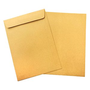 Postmark 0%R AMC Brown Kraft Envelope