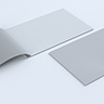 Postmark 0%R Gray Kraft Envelope FSC